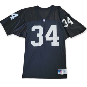 BO Jackson #34 Vintage 90s Raiders NFL Home Jersey